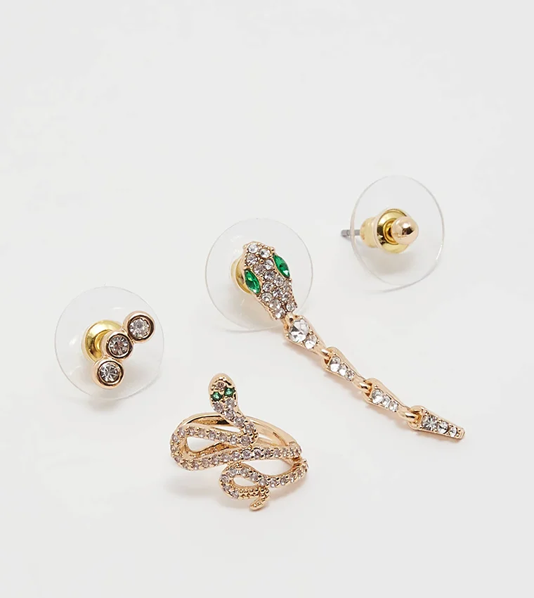 VENTAS Assorted Embellished Earrings